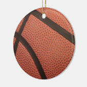Basketball Sports Afbeelding Keramisch Ornament (Links)