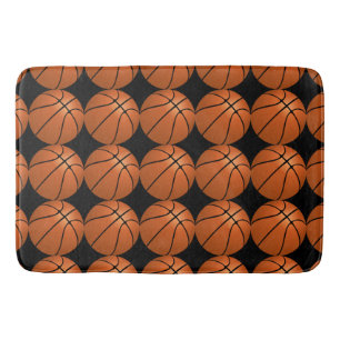 Basketball Sports Athlete Bath Mat