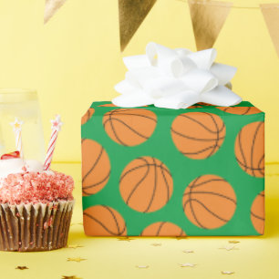 Basketball Sports Birthday Cadeaupapier