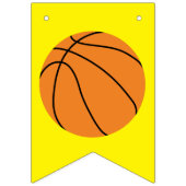 Basketball Sports Birthday Vlaggetjes (Eerste vlag)