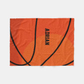 Basketball Sports Persoonlijk Fleece Deken (Voorkant (Horizontaal))