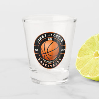 Basketball Sports Shot Verre Drinkware