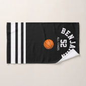 Basketball sports towel, coach bath towel (Serviette à main)