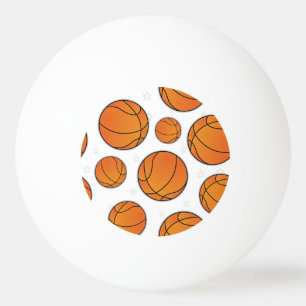 Basketball Star Patroon Pingpongballen