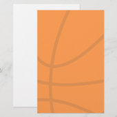 Basketball Stationery Briefpapier (Voorkant / Achterkant)