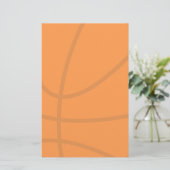 Basketball Stationery Briefpapier (Staand voorkant)