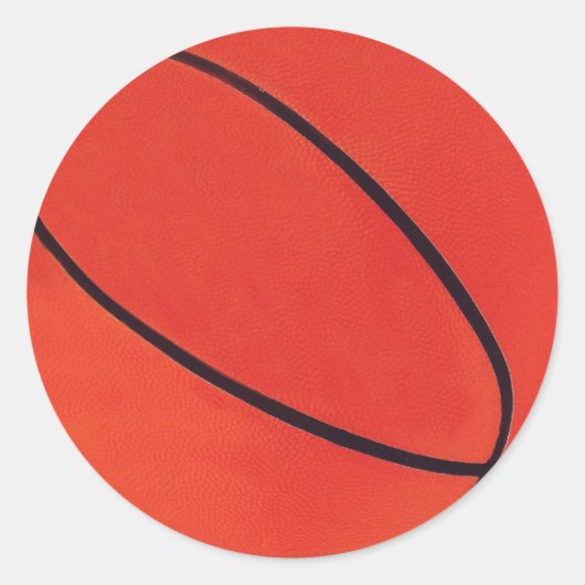 Basketball Sticker (Voorkant)