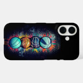 Basketball Streetball Samsung Coque Phone couvertu (Verso (horizontal))