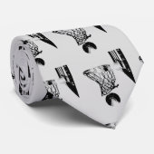 Basketball Stropdas (Opgerold)