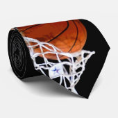 Basketball Stropdas (Opgerold)