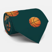 Basketball Stropdas (Opgerold)