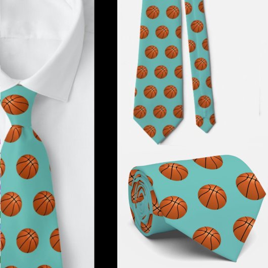 Basketball Stropdas - Casual sport Necktie