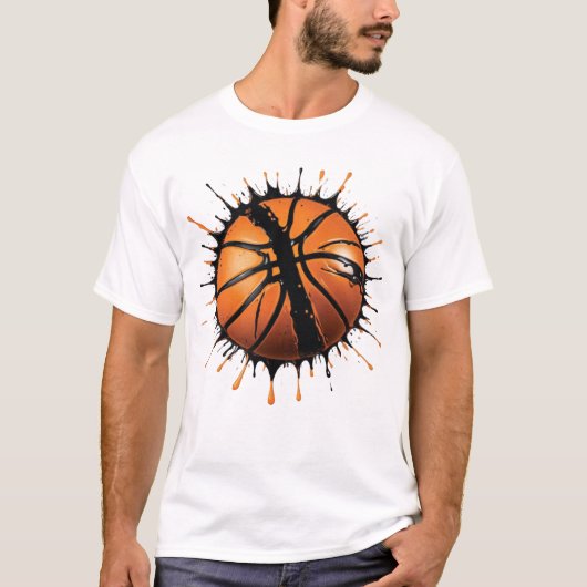 Basketball Sublimation T-shirt (Voorkant)