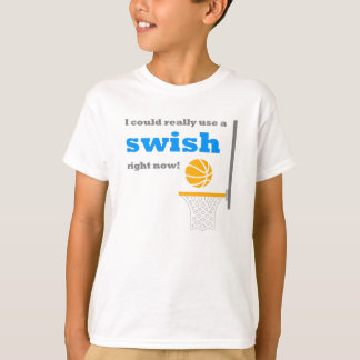 Basketball Swish Kinder T-Shirt