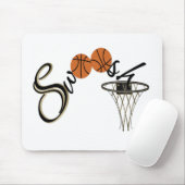 Basketball Swoosh Muismat (Met muis)