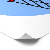 Basketball-swoosh Poster (Hoek)