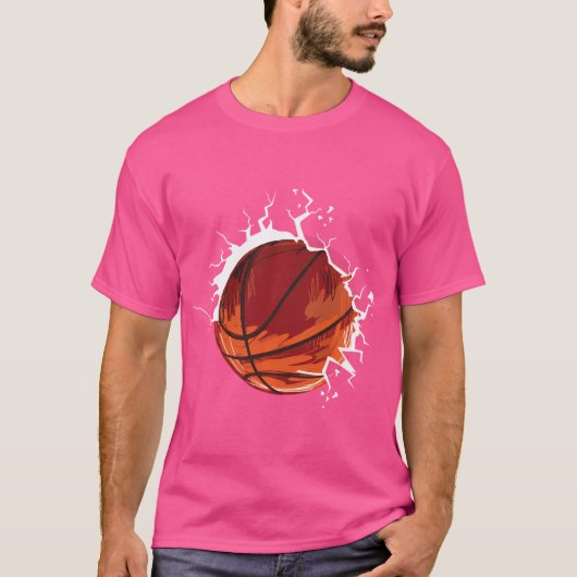 Basketball T-shirt (Voorkant)