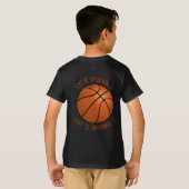 Basketball T-shirt (Achterkant volledig)