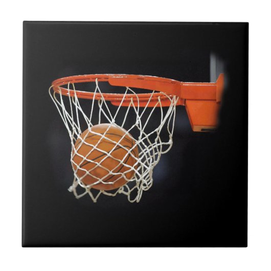 Basketball Tegeltje (Voorkant)