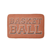 Basketball Text and Texture Badmat (Voorkant)