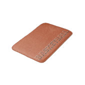 Basketball Text and Texture Badmat (Gekanteld)