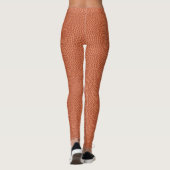 Basketball Text and Texture Leggings (Achterkant)