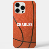 Basketball Texture Personalized Hoesje (Achterkant)