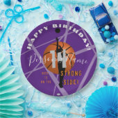 Basketball Theme Birthday Paper Bord HAMbyWG (Feest)