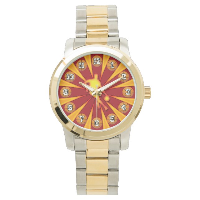Basketball Time Horloge (Voorkant)
