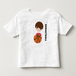 BASKETBALL! Toddler Fine Jersey T-Shirt