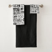 Basketball Towel Set Bad Handdoek (Insitu)