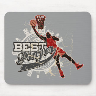 Basketball Tshirts en cadeaus Muismat