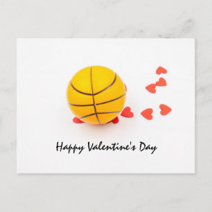 Basketball Valentijnsdag Basketball met liefde Briefkaart