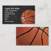 Basketball Visitekaartje (Voorkant / Achterkant)
