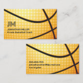 Basketball Visitekaartje (Voorkant / Achterkant)