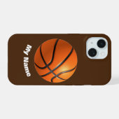 Basketball Votre Nom (Verso Horizontal)