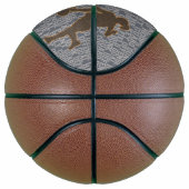 Basketball Words Girl Custom Mini Basketbal (Rechts)