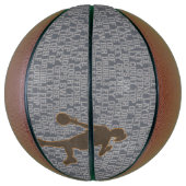 Basketball Words Girl Custom Mini Basketbal (Verticaal)