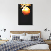 Basketball Wrapped Canvas (Insitu (Slaapkamer))