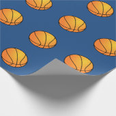 Basketball Wrapping Paper Cadeaupapier (Hoek)