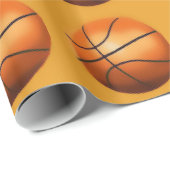 Basketball Wrapping Paper Cadeaupapier (Rol Hoek)