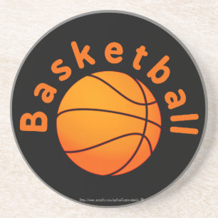 "Basketball!" Zandsteen Onderzetter