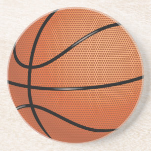 Basketball Zandsteen Onderzetter