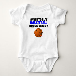 Basketball zoals mijn mama romper
