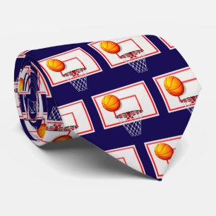 Basketballen Patroon Sport Gifts Stropdas