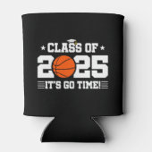 Basketballer Afstuderen Klasse van 2025 Senior Blikjeskoeler (Achterkant)