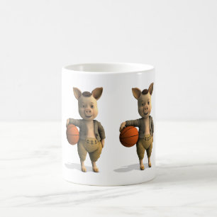 Basketballer Piglet Koffiemok