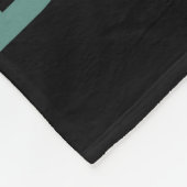 Basketballer retro stijl fleece deken (Hoek)