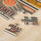 Basketballers" Legpuzzel (Zijkant)