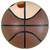 Basketballers nummer één met basketballen, basketbal (Rechts)